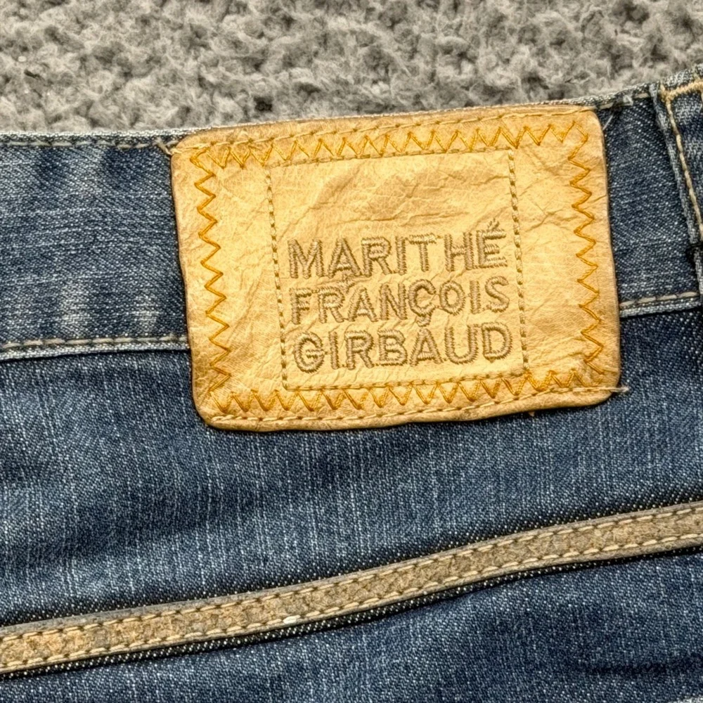 Marithe Francois Girbaud 6445 Mens 40 Vintage Y2K Straight Leg Denim Blue Jeans